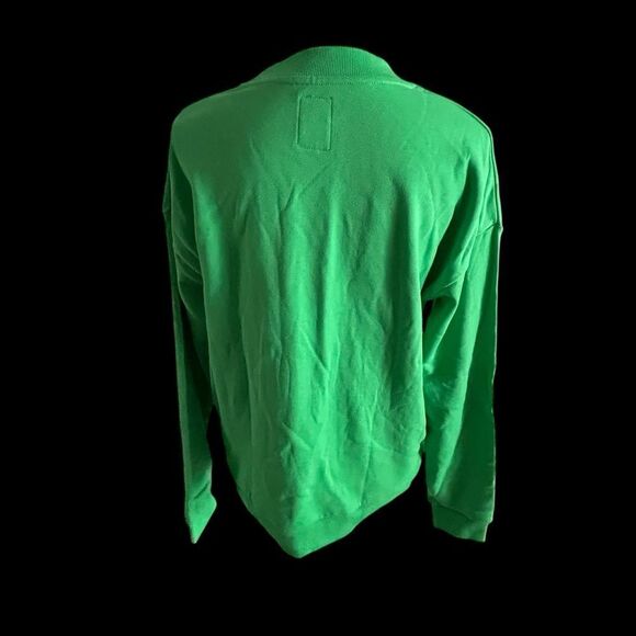 ZGY Denim Oversized Graphic Sweatshirt Size Large NWT - Picture 4 of 7